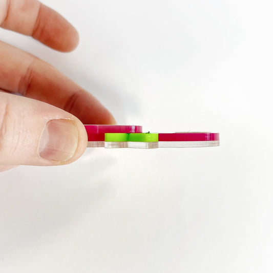 The Witches Garden - Pomegranate Brooch