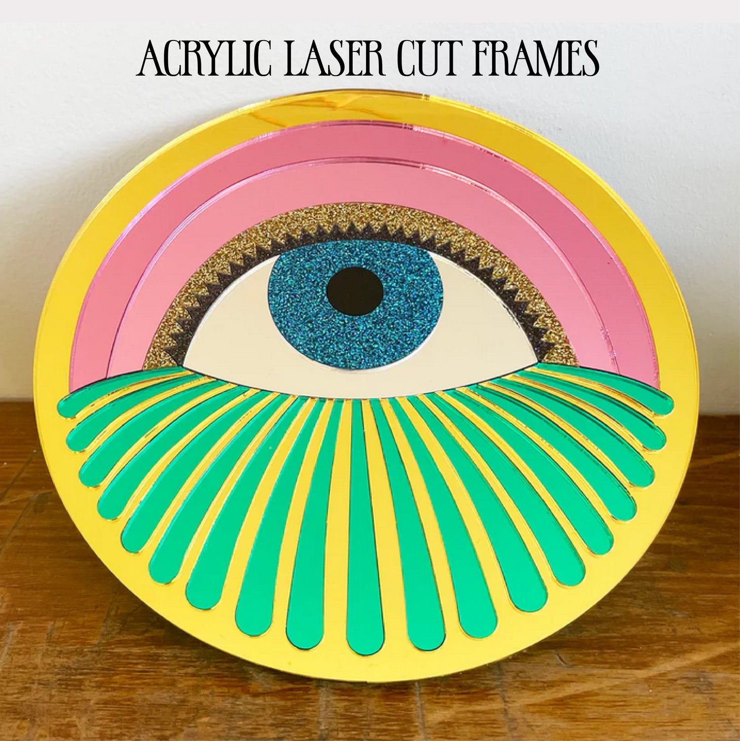 Acrylic Laser Cut Wall Hangings